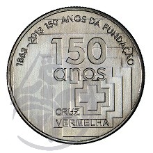 150 ANOS DA FUNDAÇÃO DA CRUZ VERMELHA Cuproníquel